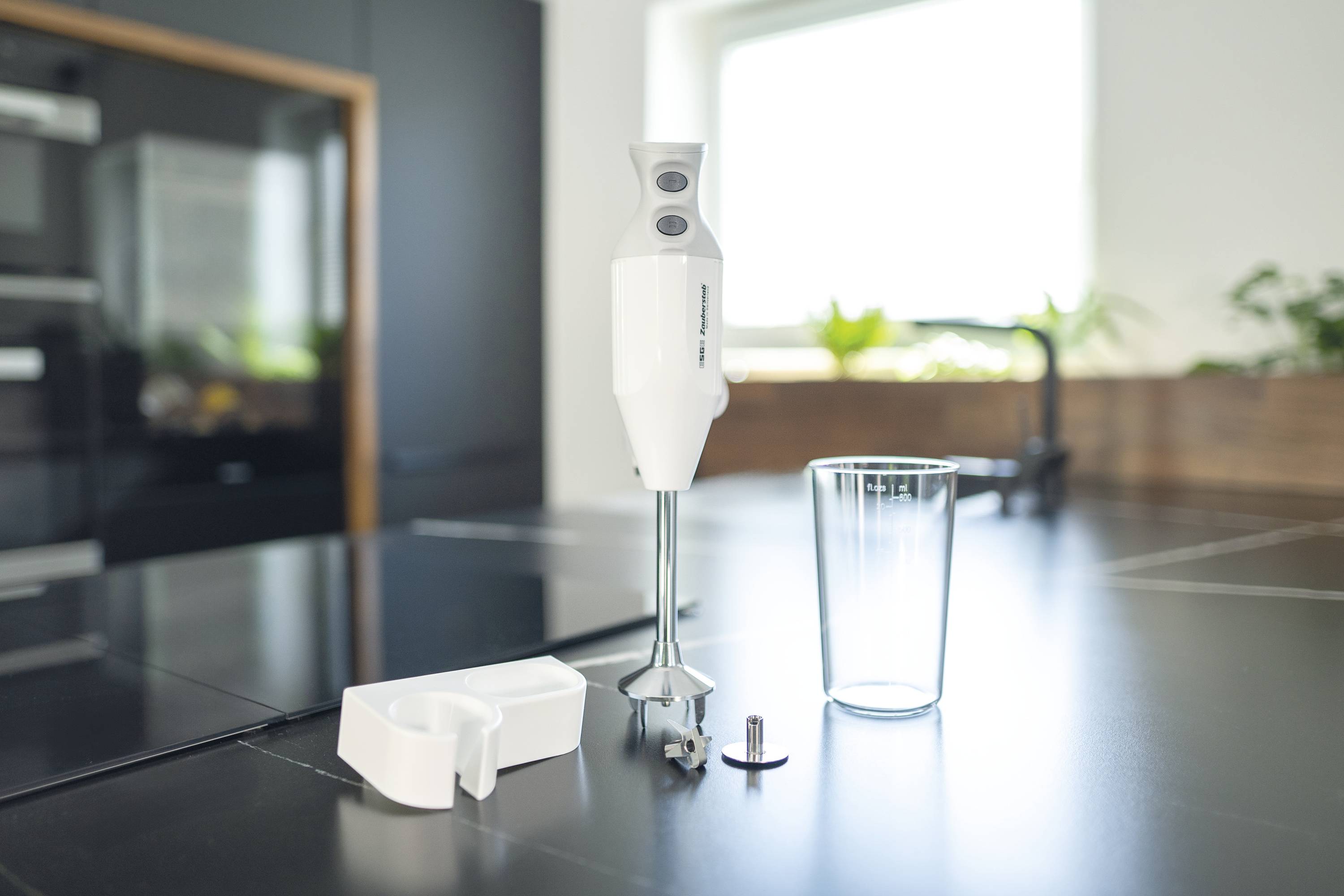 ESGE M122 S Frullatore ad immersione 140 W con Shaker Bianco-8