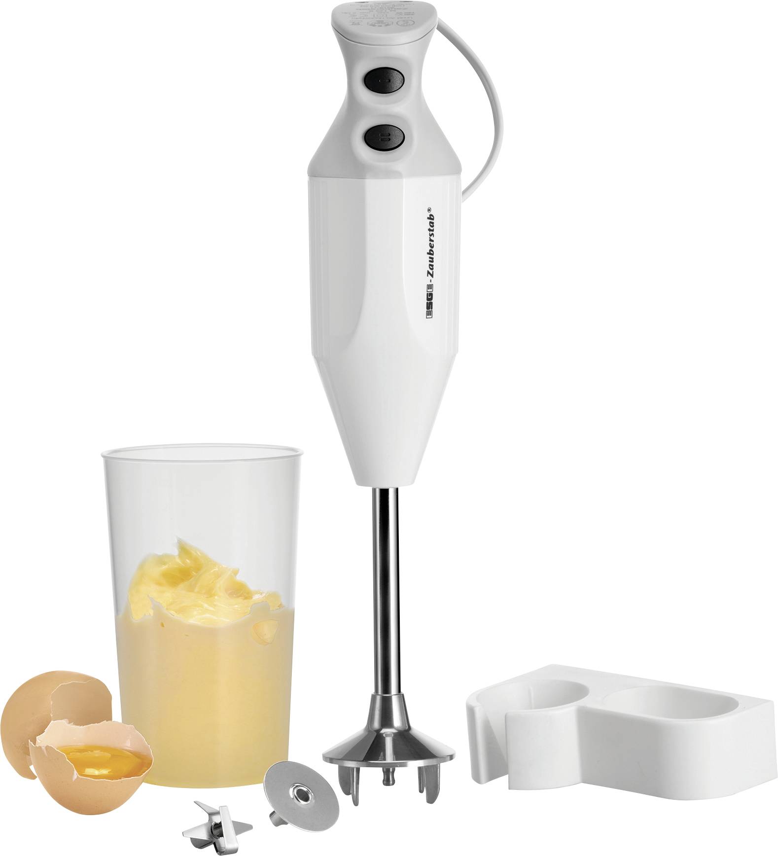 ESGE M122 S Frullatore ad immersione 140 W con Shaker Bianco-0