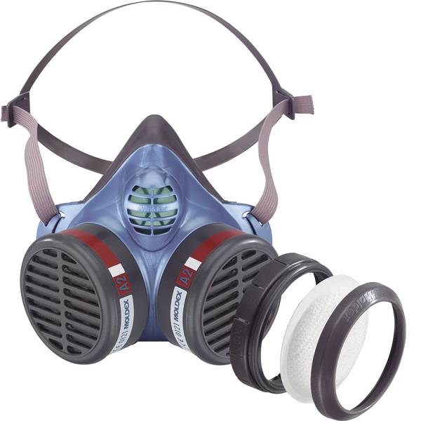 Mascherine per la protezione delle vie respiratorie - Semimaschera usa e getta FFA2P3 R D Taglia dim.: L Moldex Serie 5000 5584 - Mascherine per la protezione delle vie respiratorie - Semimaschera usa e getta FFA2P3 R D Taglia dim.: L Moldex Serie 5000 5584 -