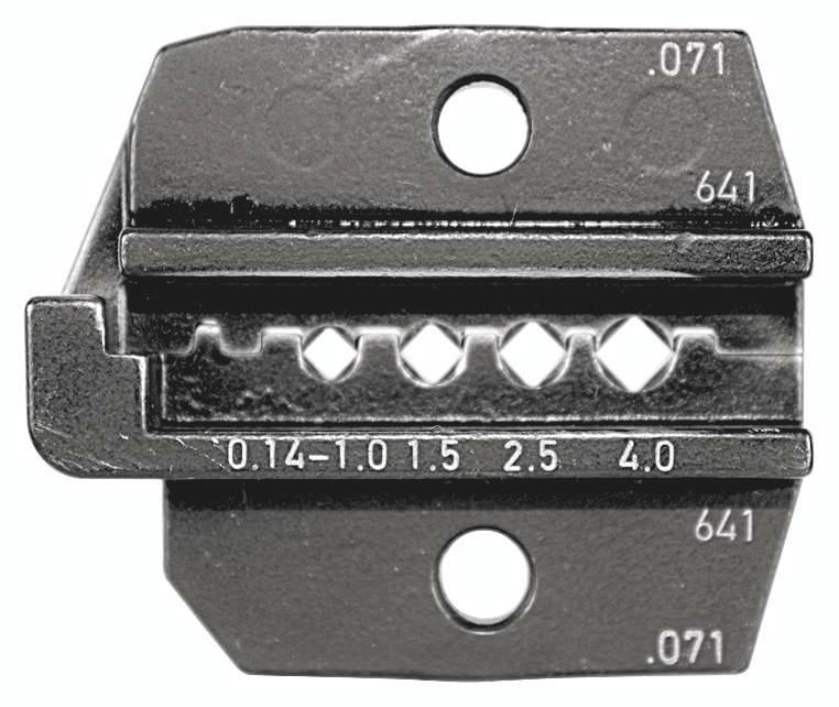 Rennsteig Werkzeuge "Rennsteig Werkzeuge" 624 071 3 0 Matrice di crimpaggio Contatti torniti 0.14 fino a 4 mm² Adatto per marchio (Pinze) Rennsteig Werkzeuge PEW 12