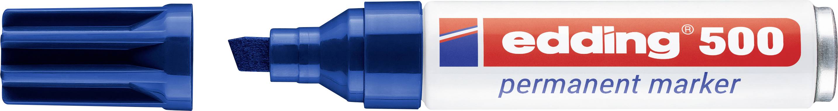 Edding Marcatore indelebile 4-500003 Blu resistente all'acqua: Sì