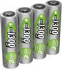 Ansmann maxE HR06 Batteria ricaricabile Stilo (AA) NiMH 1300 mAh 1.2 V 4 pz.