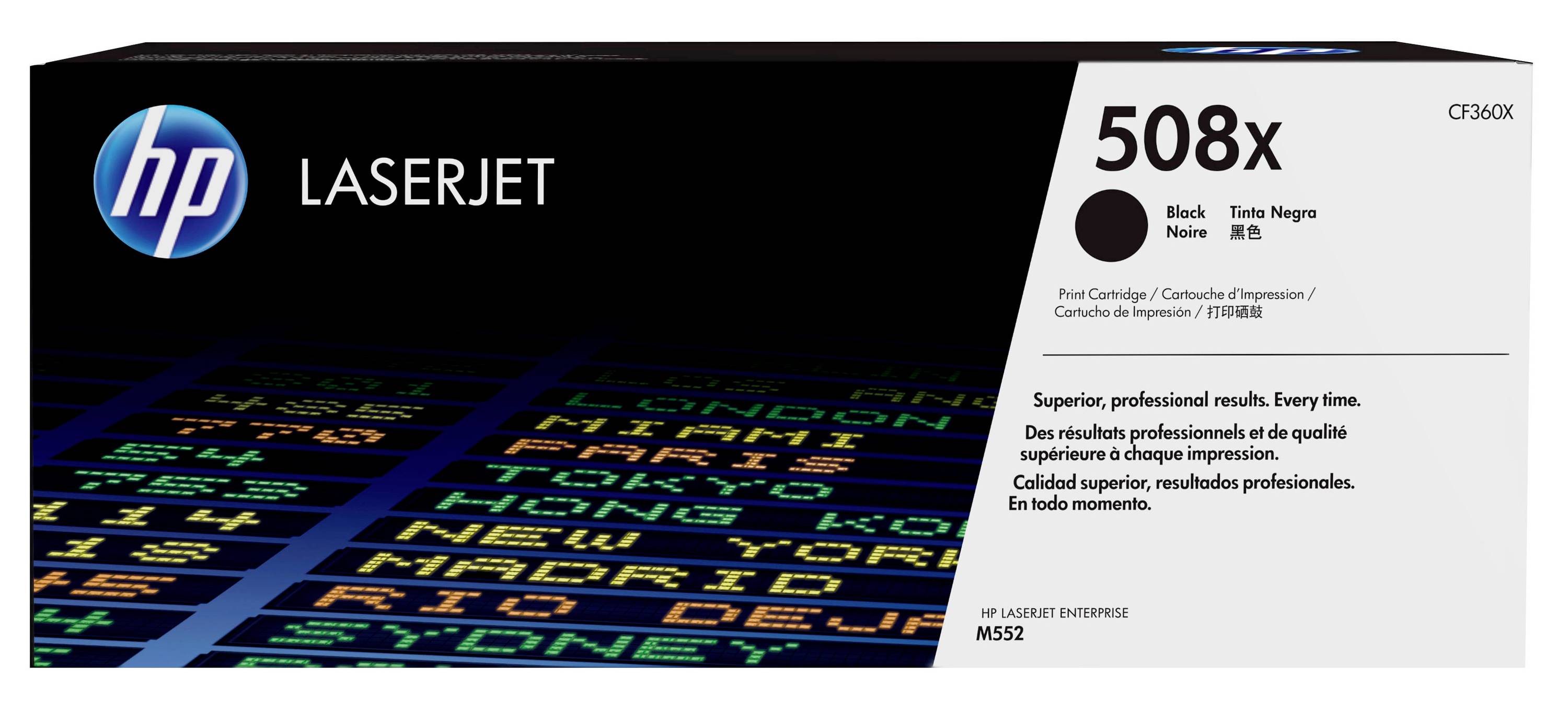 HP Toner 508X Originale Nero 12500 pagine CF360X