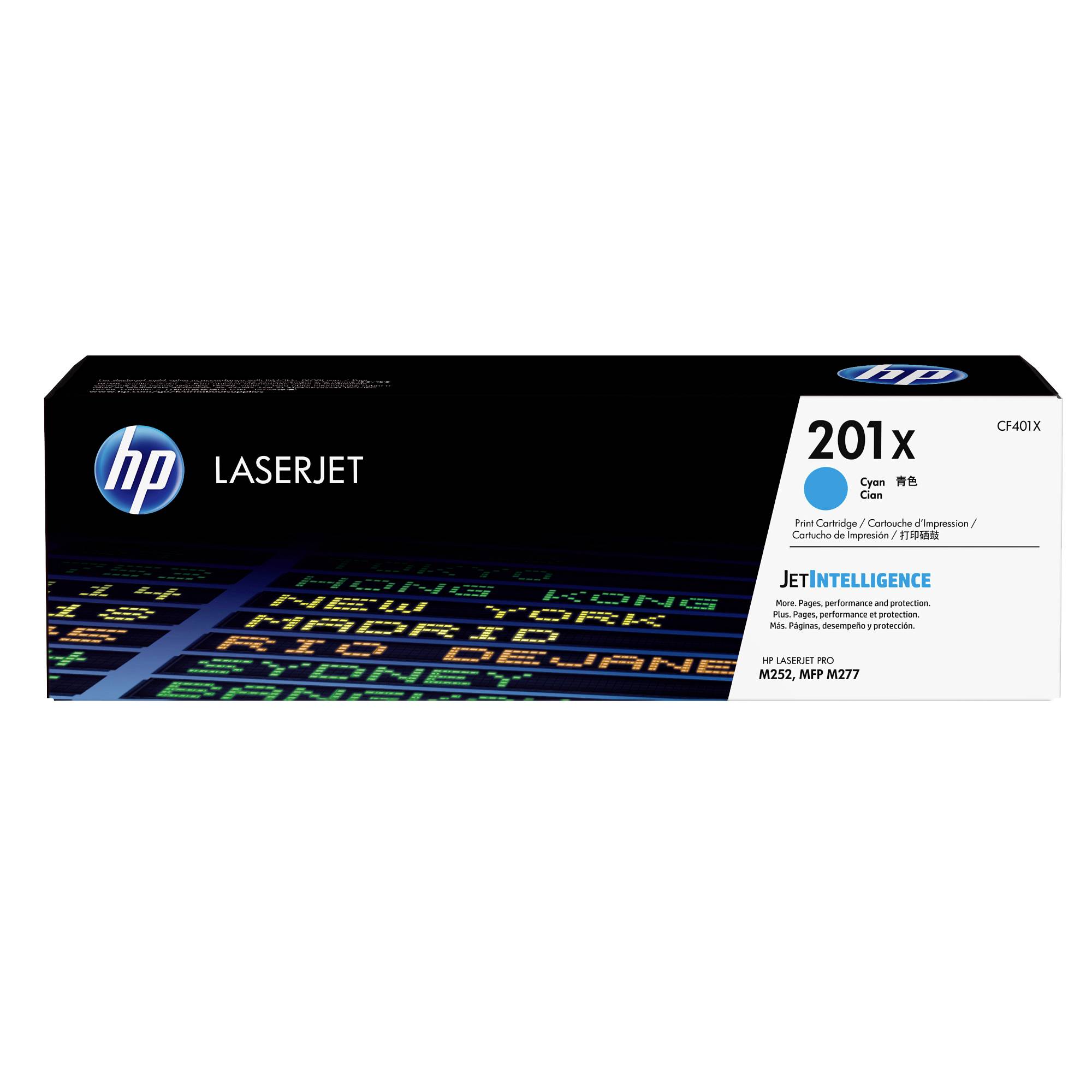 HP Toner 201X Originale Ciano 2300 pagine CF401X