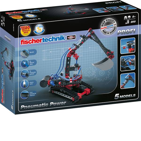 Kit esperimenti e pacchetti di apprendimento - fischertechnik 533874 PROFI Pneumatic Power Scatola per esperimenti da 8 anni - Kit esperimenti e pacchetti di apprendimento - fischertechnik 533874 PROFI Pneumatic Power Scatola per esperimenti da 8 anni -