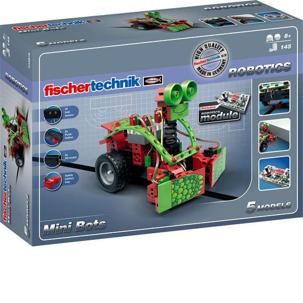 Robot in kit di montaggio - fischertechnik Robot ROBOTICS Mini Bots 533876 - Robot in kit di montaggio - fischertechnik Robot ROBOTICS Mini Bots 533876 -