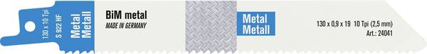 Heller 24041 3 Lama per sega a sciabola 4040 Lunghezza lama della sega 130 mm 1 pz.