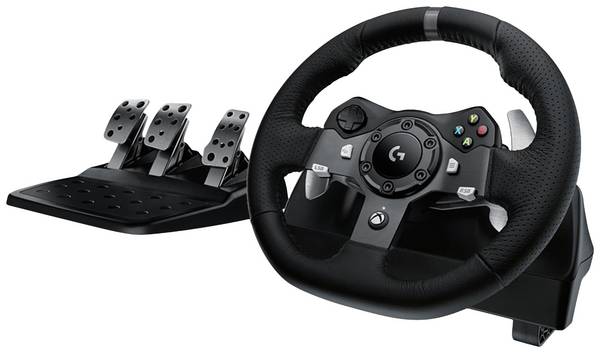 Logitech Gaming G920 Driving Force Racing Wheel Volante PC, Xbox One Nero