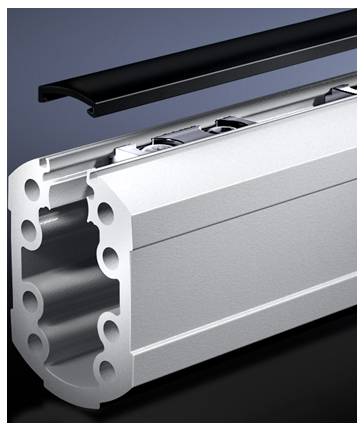 Rittal CP 6206.110 Profilo portante aperta Alluminio Grigio chiaro 1 pz. Pezzo