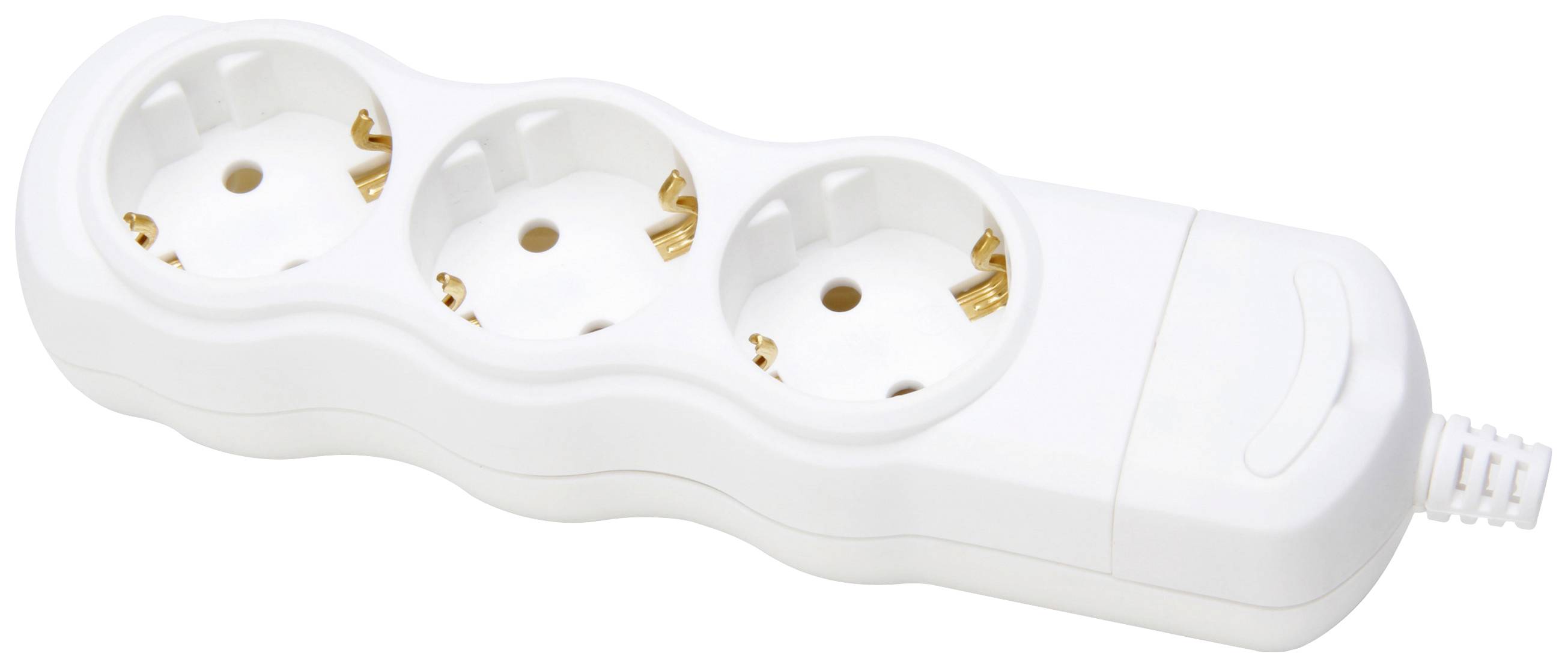 Kopp 120301007 Multipresa 3 scomparti Bianco artico senza connettore 1 pz.