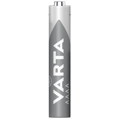 Batteria AAAA d'argento Varta, forma cilindrica, adatta per piccoli dispositivi elettronici.