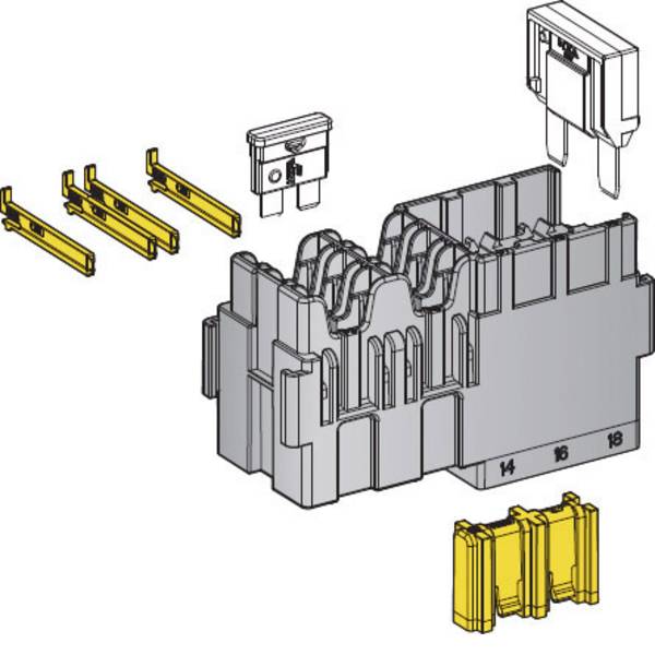 Portafusibili auto - MTA Fuse/Relay Holder Maxival / Unival Mo Portafusibile/relè 1 pz. - Portafusibili auto - MTA Fuse/Relay Holder Maxival / Unival Mo Portafusibile/relè 1 pz. -