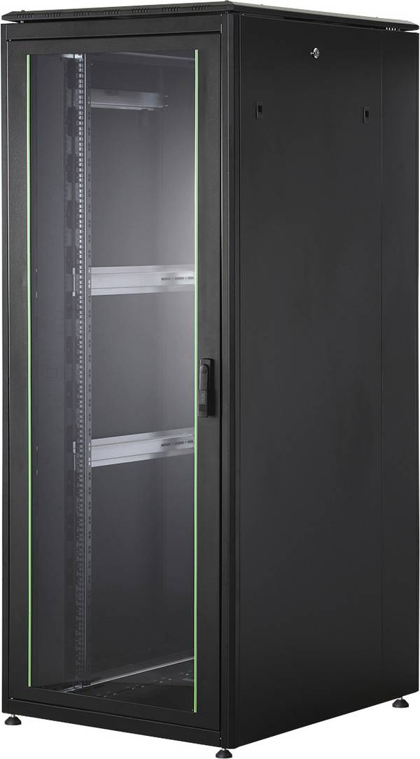 Digitus DN-19 42U-8/10-B-1 Armadio rack di rete da 19" (L x A x P) 800 x 2053 x 1000 mm 42 U Nero (RAL 9005)