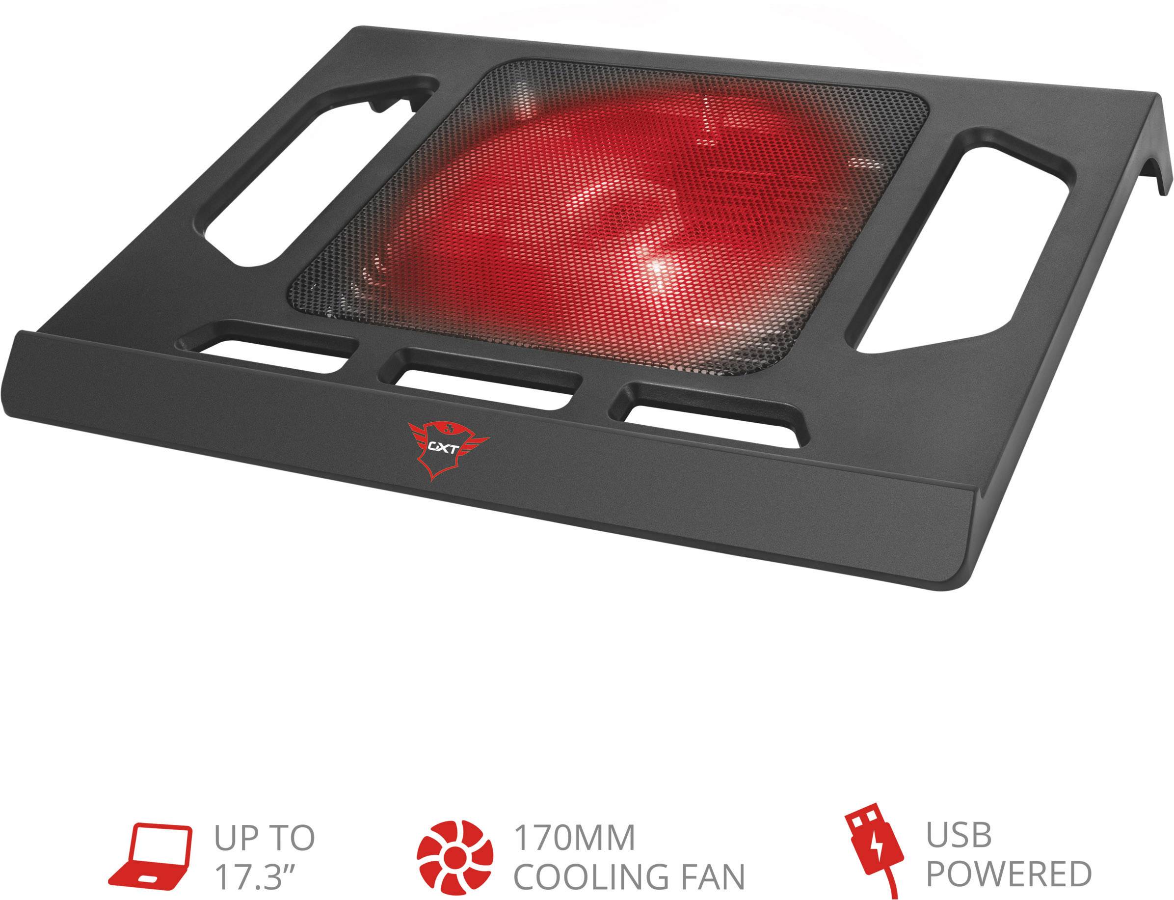 Trust GXT 220 Supporto per notebook con funzione di raffreddamento-1