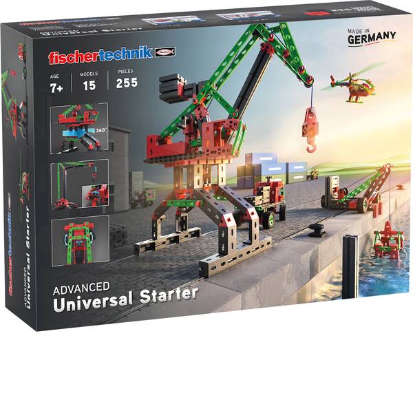 Kit esperimenti e pacchetti di apprendimento - ADVANCED Universal Starter fischertechnik - kit da costruzione - Kit esperimenti e pacchetti di apprendimento - ADVANCED Universal Starter fischertechnik - kit da costruzione -