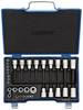 Gedore Kit inserti giravite a bussola imperiale (pollici) 1/4" (6.3 mm), 1/2" (12.5 mm) 34 parti 6129440