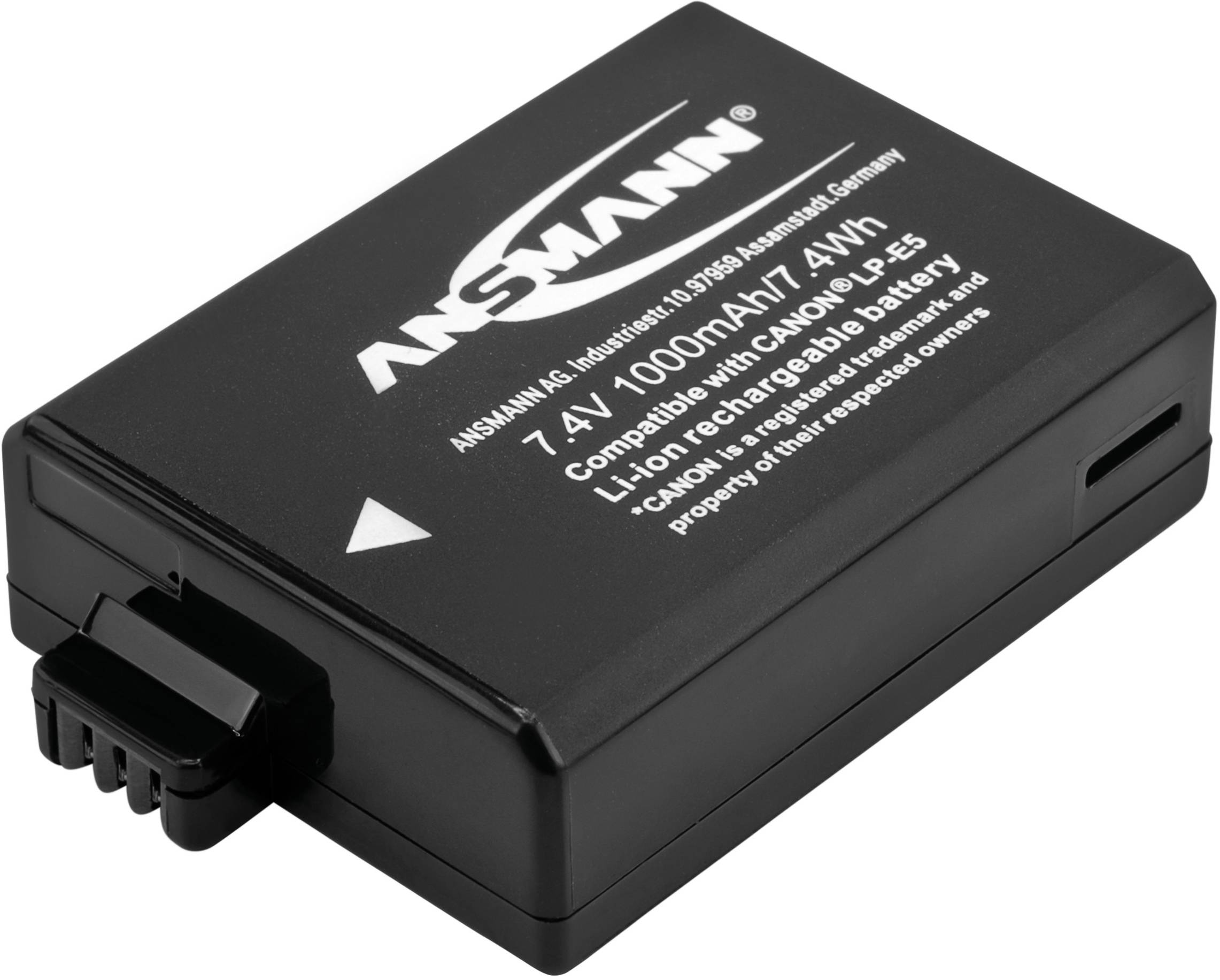 Ansmann A-Can LP-E5 Batteria ricaricabile fotocamera sostituisce la batteria originale (camera) LP-E5 7.4 V 1000 mAh-0
