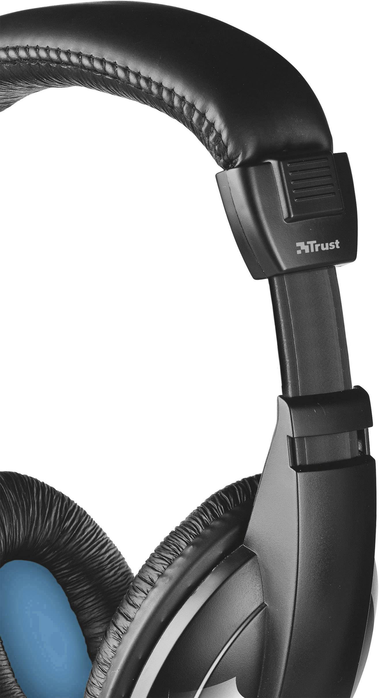 Trust Quasar Gaming Cuffie Over Ear via cavo Stereo Nero regolazione del volume, Muto-2