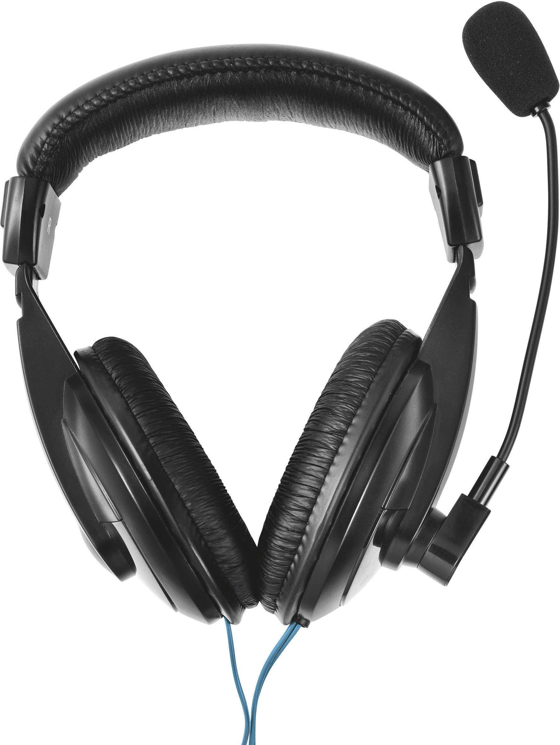 Trust Quasar Gaming Cuffie Over Ear via cavo Stereo Nero regolazione del volume, Muto-4