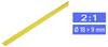 TRU COMPONENTS 1225476 Termoretraibile senza colla Giallo 19 mm 9 mm Restringimento:2:1 Merce a metro