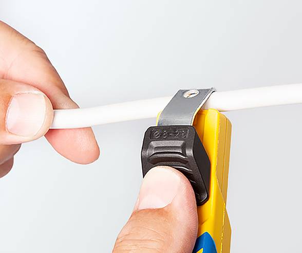Jokari T71000 Coltello spelafili Adatto per Cavi rotondi, Cavo per ambienti umidi 8 fino a 28 mm-6