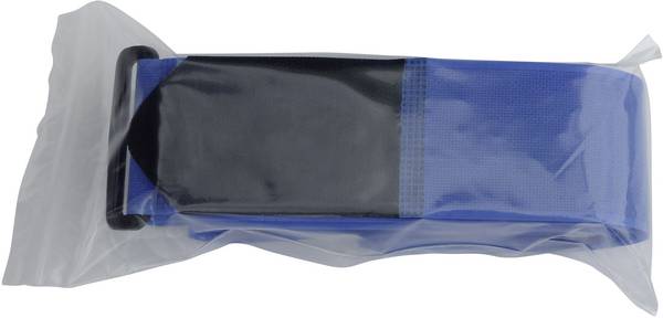 TRU COMPONENTS 922-0426-Bag  Nastro a strappo per valigia con fibbia Lato morbido e lato rigido  Blu 1 pz.
