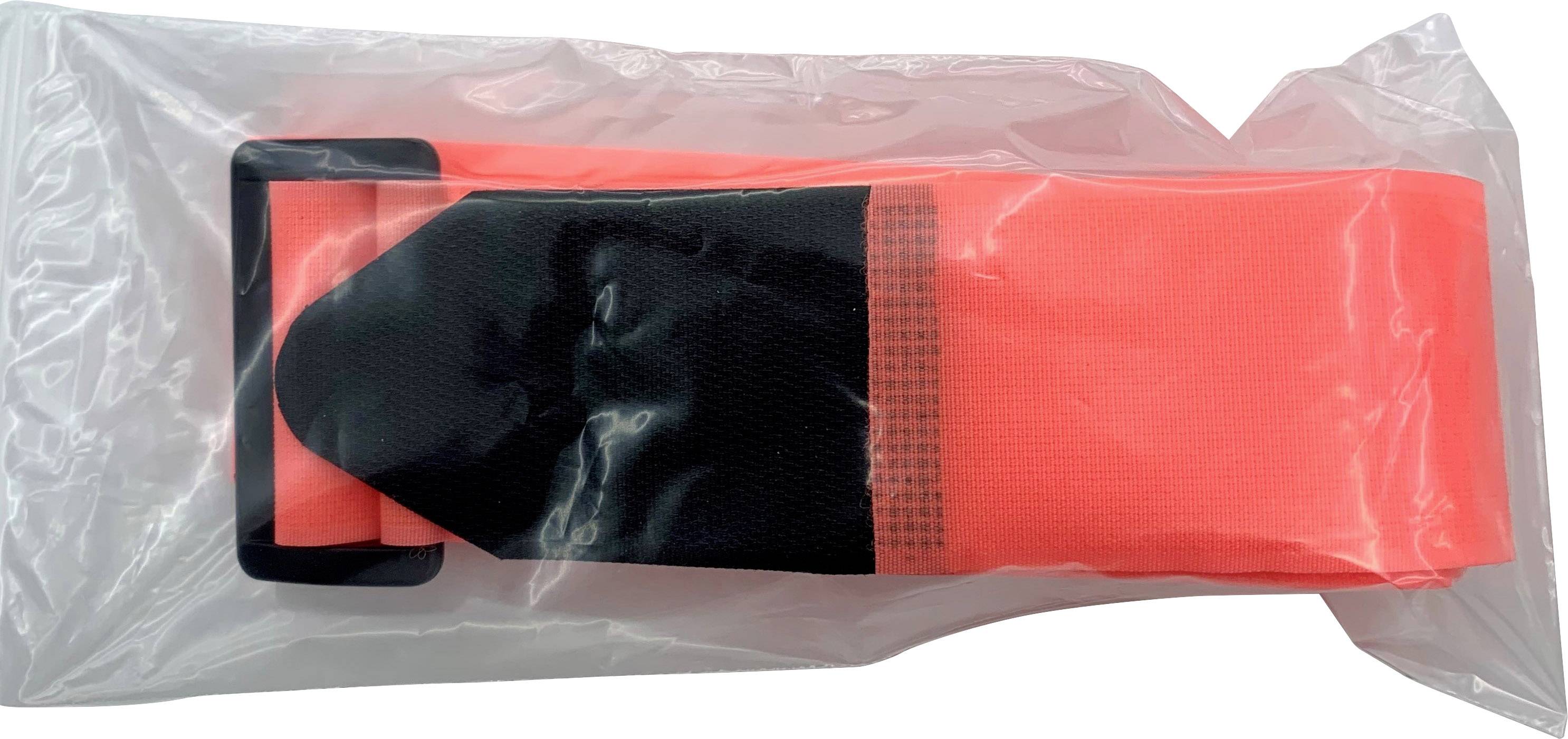 TRU COMPONENTS 922-1319-Bag Nastro a strappo per valigia con fibbia Lato morbido e lato rigido Arancione 1 pz.