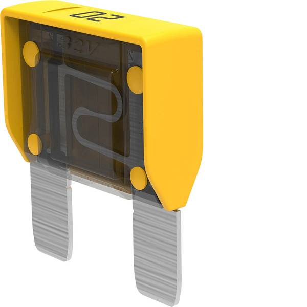 Fusibili per auto - Maxi fusibile piatto 20 A Giallo MTA MAXIVAL 20 A Yellow 06.00900 1 pz. - Fusibili per auto - Maxi fusibile piatto 20 A Giallo MTA MAXIVAL 20 A Yellow 06.00900 1 pz. -
