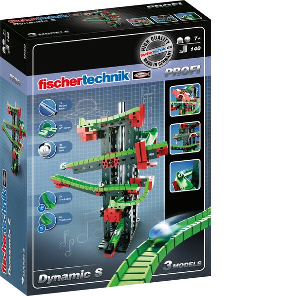 Kit esperimenti e pacchetti di apprendimento - fischertechnik 536620 PROFI Dynamic S Kit da costruire da 7 anni - Kit esperimenti e pacchetti di apprendimento - fischertechnik 536620 PROFI Dynamic S Kit da costruire da 7 anni -