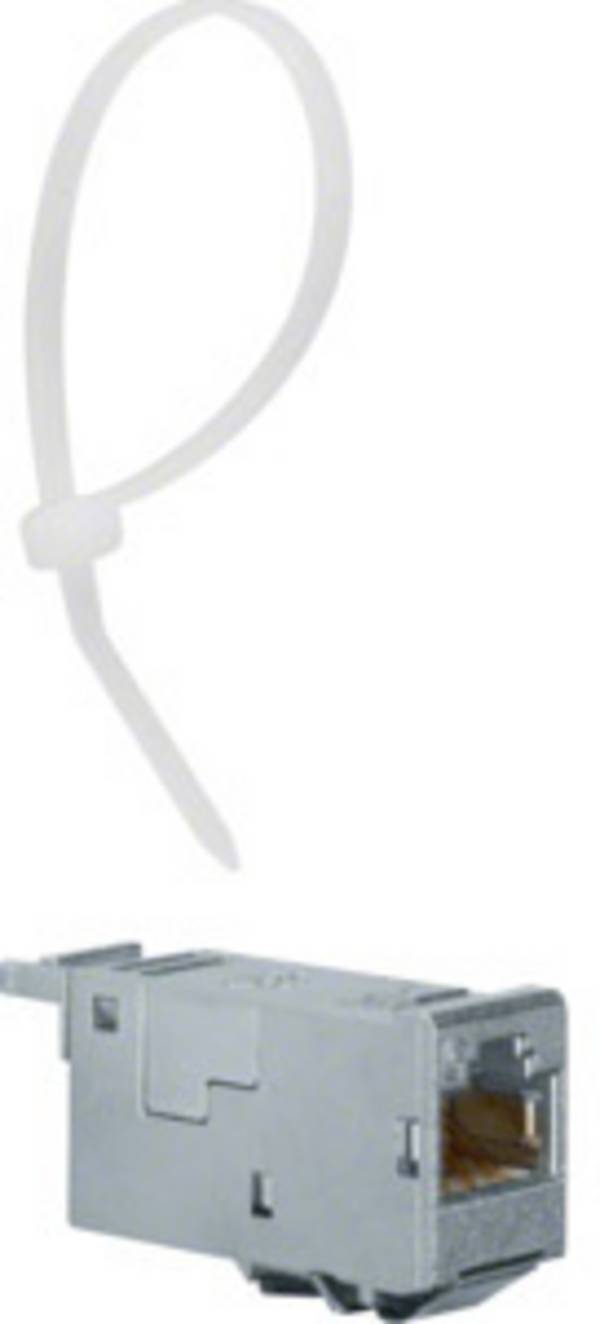 Hager VU603NWH Modulo RJ45 da incasso E-Dat CAT 6A 1 pz.