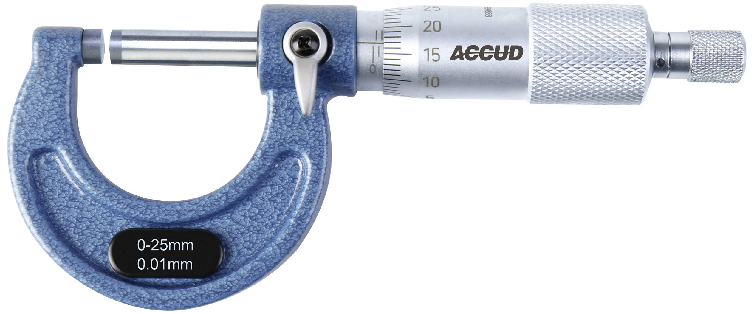 Basetech 1599707 Micrometro 0 - 25 mm Lettura: 0.01 mm DIN 863-1