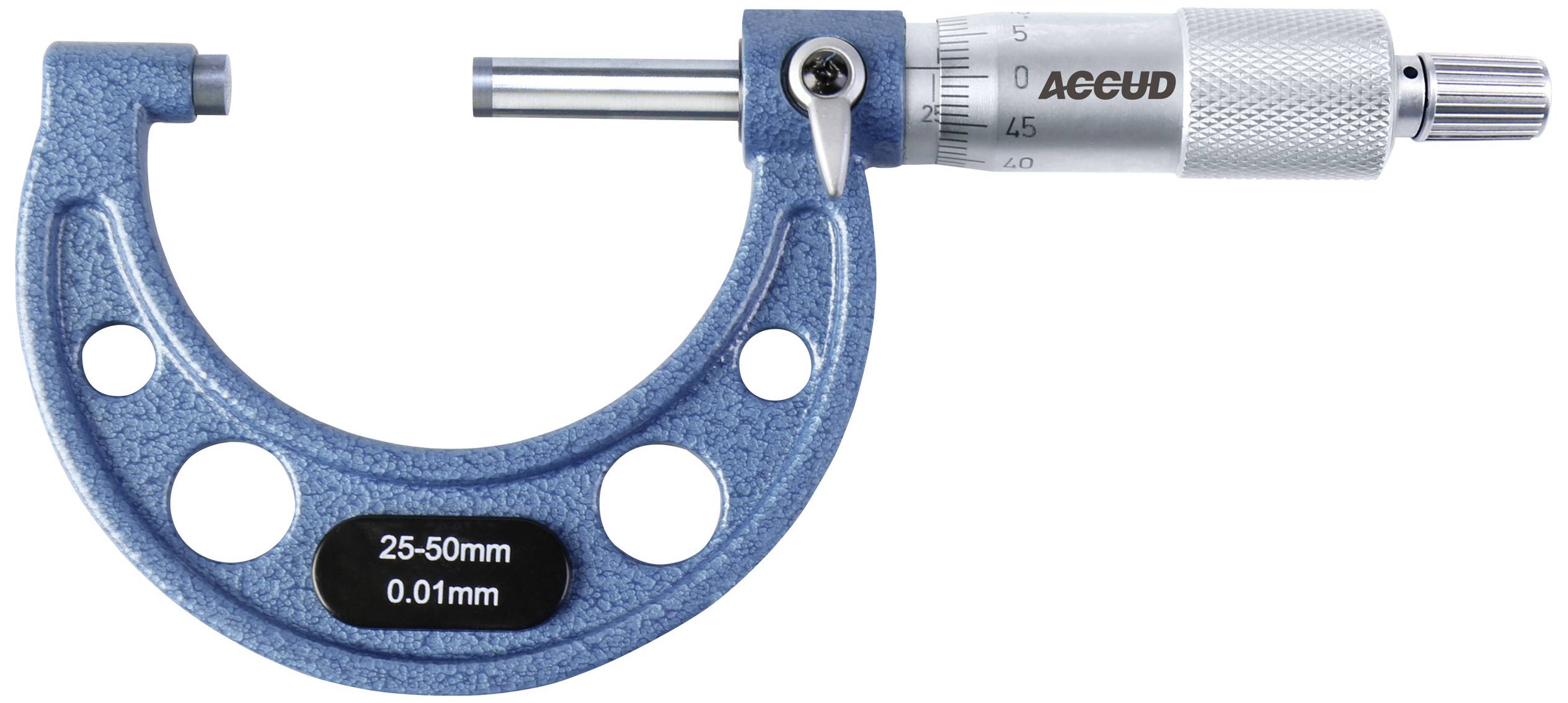 Basetech 1599708 Micrometro 50 mm (max) Lettura: 0.01 mm DIN 863-1