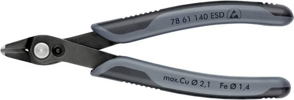 Knipex Super-Knips 78 61 140 ESD Elettronica e meccanica di precisione Tronchesino di precisione per elettronica  140 mm
