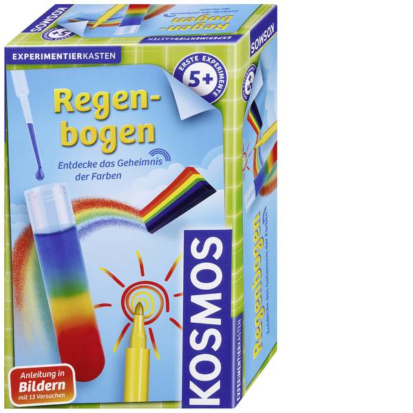 Kit esperimenti e pacchetti di apprendimento - Kosmos 602468 Regenbogen Experementierkasten Scatola avventura da 5 anni - Kit esperimenti e pacchetti di apprendimento - Kosmos 602468 Regenbogen Experementierkasten Scatola avventura da 5 anni -