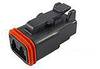Morsettiera per cavo TE Connectivity DT Totale poli 2 DT06-2S-E004 1 pz.