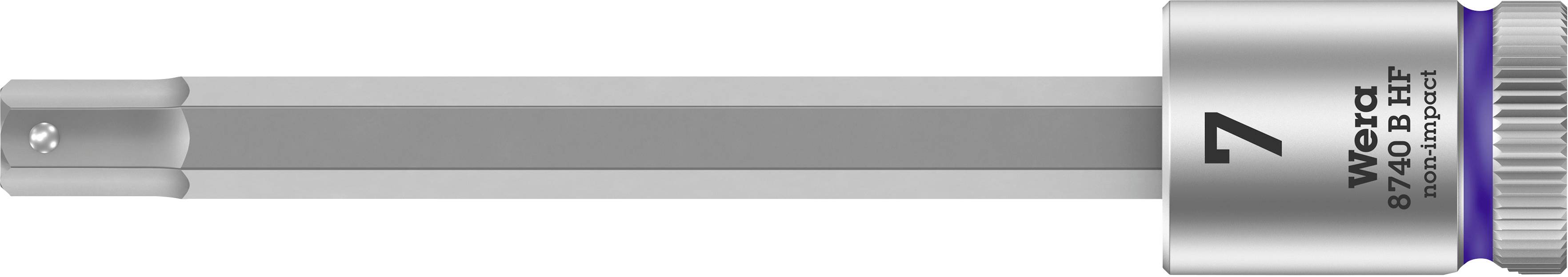 Wera 8740 B HF 05003038001 Esagono esterno Inserto a bussola MagicSpring® 7 mm 3/8" 7 mm 3/8" (10 mm)