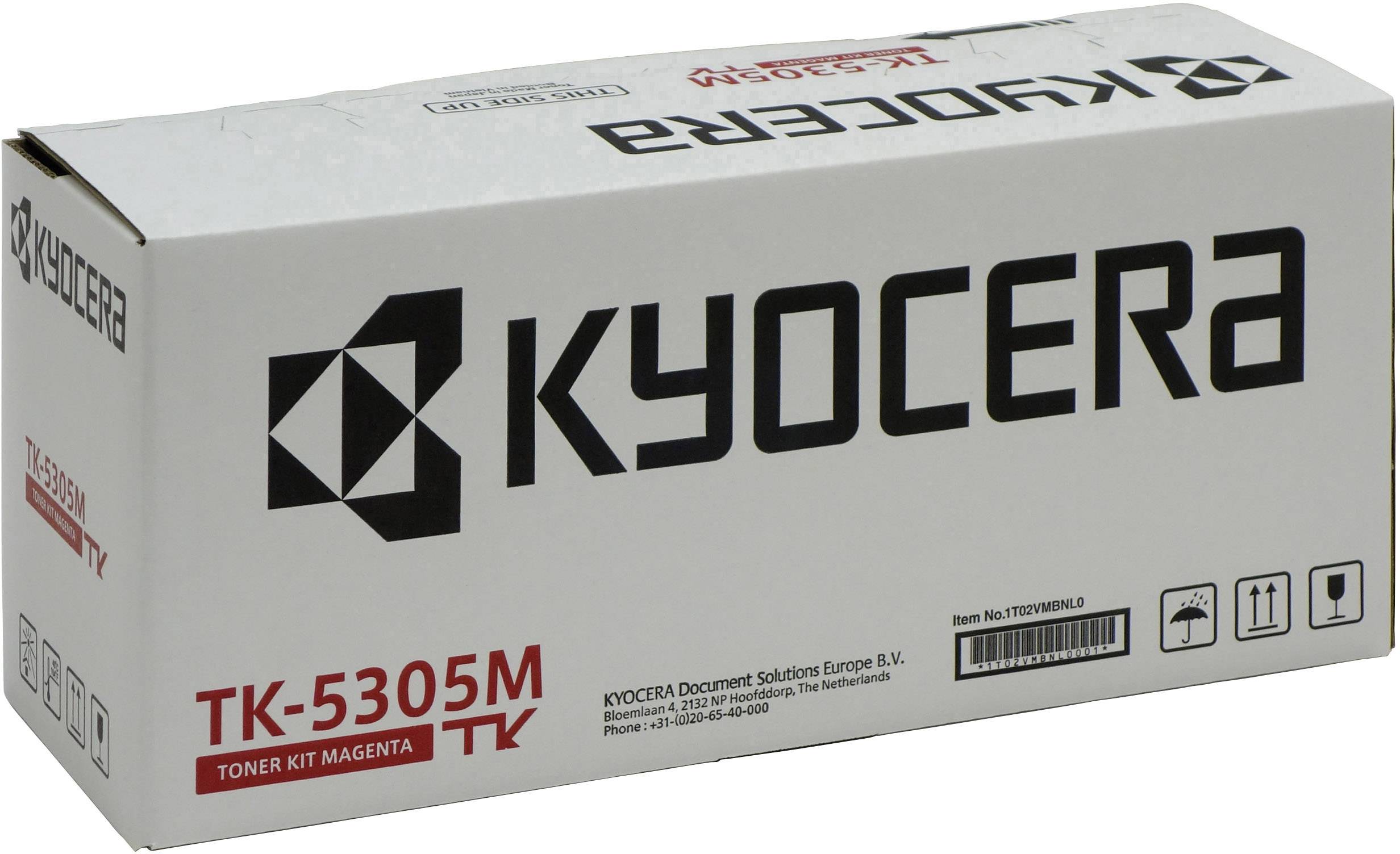 Un imballaggio per il kit toner 'KYOCERA TK-5305M' in Magenta.