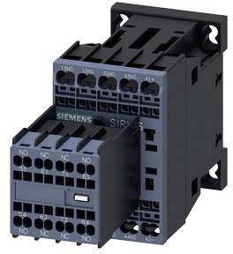 Dispositivo di protezione Siemens, modello Sirius, per il controllo di circuiti elettrici in applicazioni industriali.