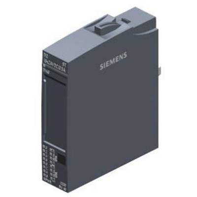 Un componente grigio Siemens, presumibilmente un modulo elettronico, con diversi connettori.