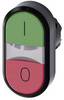 Siemens 3SU10003AB420AK0 3SU1000-3AB42-0AK0 Pulsante doppio Momentaneo (L x A) 29.8 mm x 57.7 mm IP66, IP67, IP69/IP69K 1 pz.