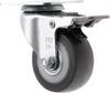 TOOLCRAFT TO-5137869 Ruota dello sterzo con freno di stazionamento e piastra di avvitamento 50 mm Capacità di carico (max.): 50 kg