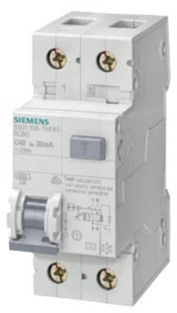 Siemens 5SU13531KK10 Magnetotermico e differenziale     10 A 0.03 A 230 V