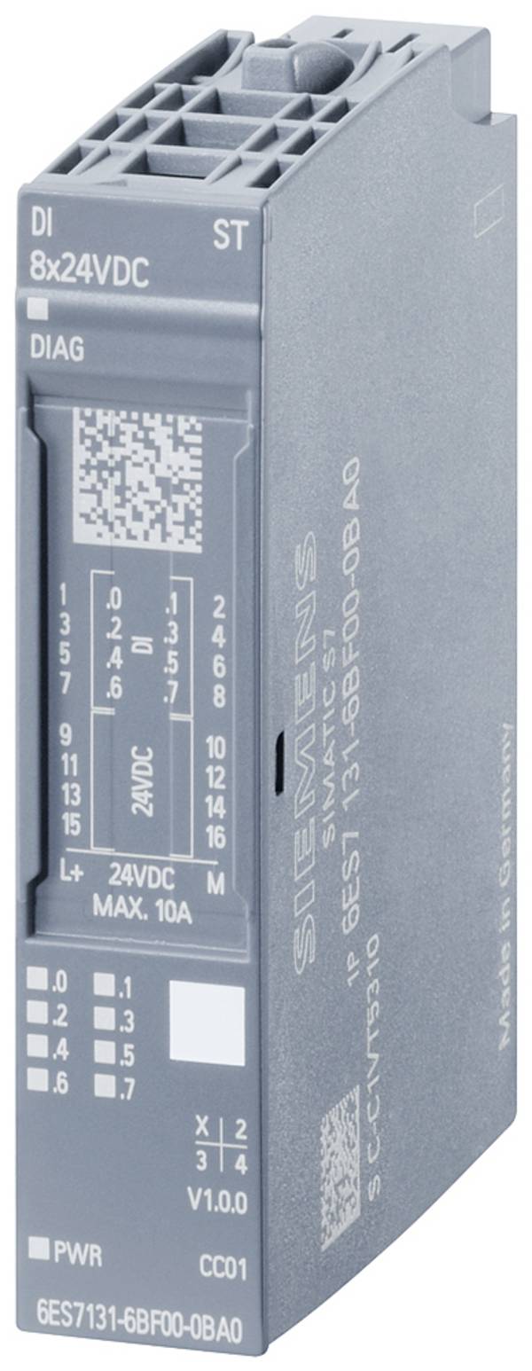 Siemens 6ES7131-6BF00-0CA0 6ES71316BF000CA0 Modulo ingresso PLC 30 V, 24 V/DC