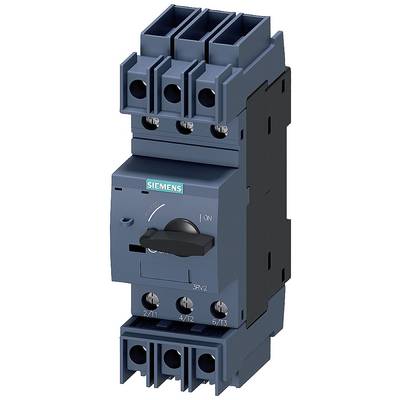 Un interruttore grigio di marca 'Siemens' con posizioni di accensione e spegnimento. Utilizzato per controlli e circuiti elettrici.
