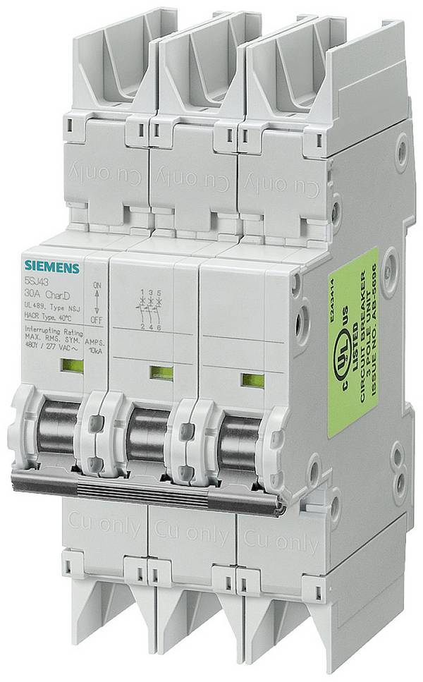 Siemens 5SJ43207HG42 5SJ4320-7HG42 Interruttore magnetotermico 20 A 400 V