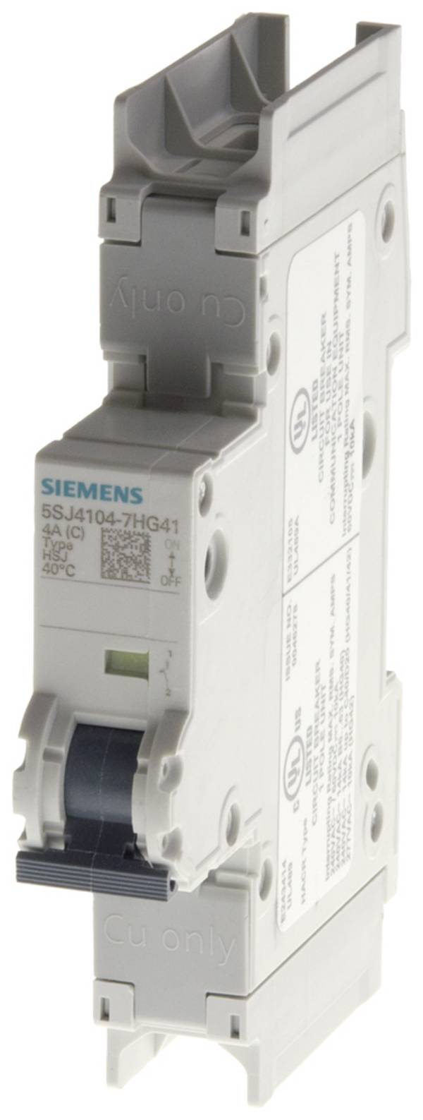 Siemens 5SJ41047HG41 5SJ4104-7HG41 Interruttore magnetotermico 4 A 230 V, 400 V