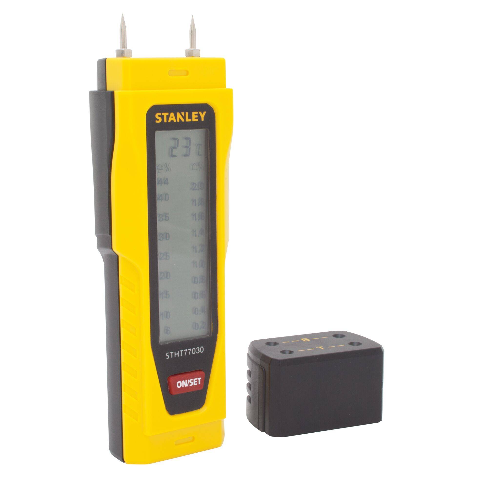 STANLEY 0-77-030 Misuratore di umidità per materiali Range di misura umidità del legno (intervallo) 6 fino a 44 %-4