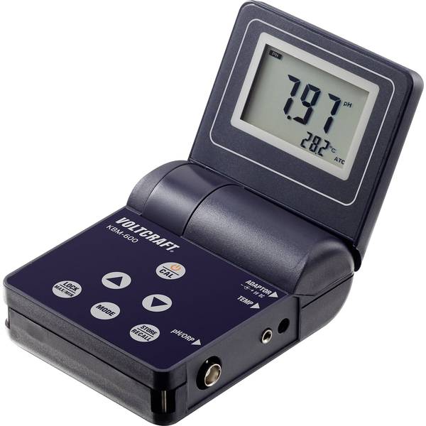 Voltcraft kbm 600 misuratore combinato redox orp ph temperatura