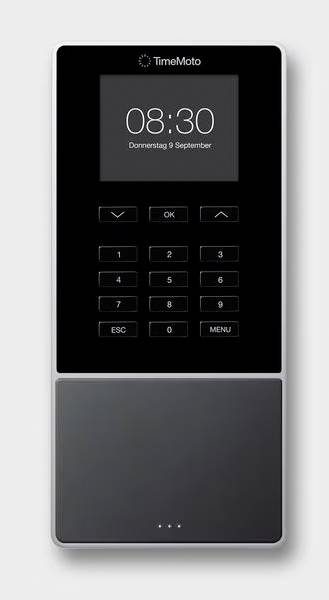 Safescan TimeMoto TM-616 Nero Scheda di prossimità AC TFT Collegamento ethernet LAN-1