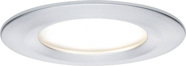 Paulmann Nova Lampada da incasso per bagno  LED (monocolore) ERP: G (A - G) LED 6 W IP44 Alluminio (tornito)
